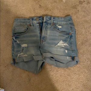 Denim shorts